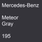 Preview: Mercedes-Benz, Meteor Gray, 195.